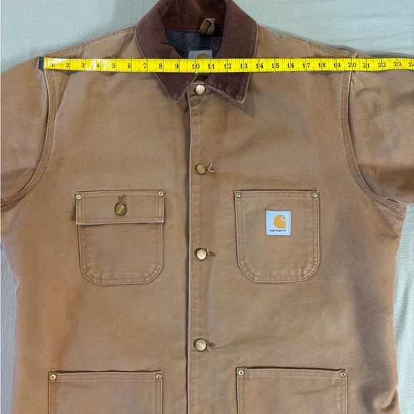 Carhartt Blanket-Lined Duck Chore Coat (C01) Size 42 - Picture 10 of 10